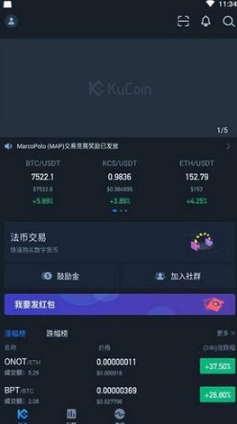 KuCoin交易所资产管理