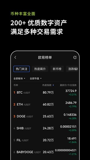 OK交易所移动终端