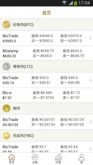 比特币移动交易平台