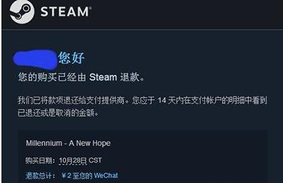 Steam游戏退款时间限制与规则解析