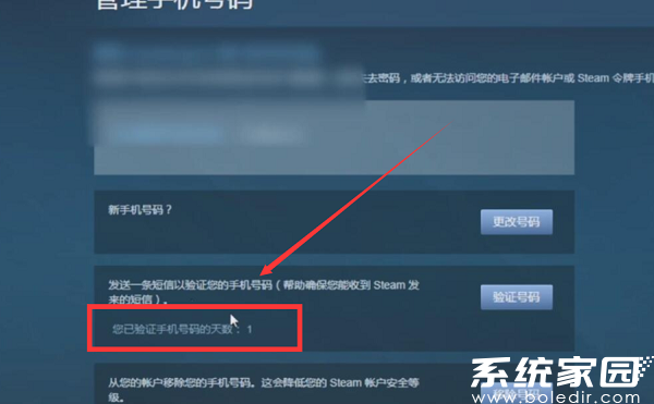 Steam账户安全设置界面