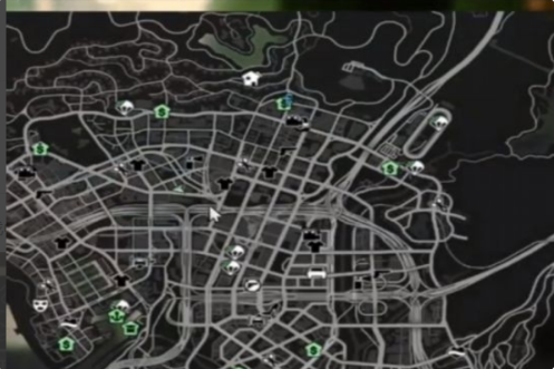地图操作界面