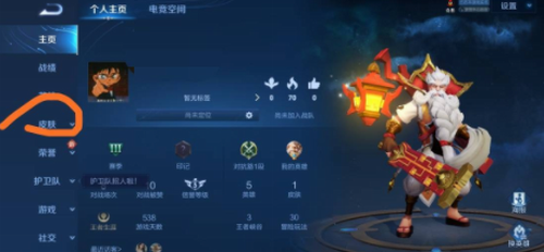 皮肤标签定位示意图