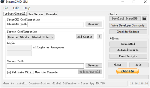 steamCMD(u5c40u57dfu7f51u67b6u8bbeu5de5u5177) 