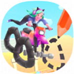 涂鸦骑士3D创意轮毂挑战v1.292 内置功能菜单版