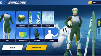 雪山赛道全景展示