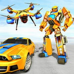 无人机机器人游戏内置货币免费畅玩v1.0.1 免费版