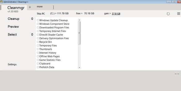 cleanmgr+ 